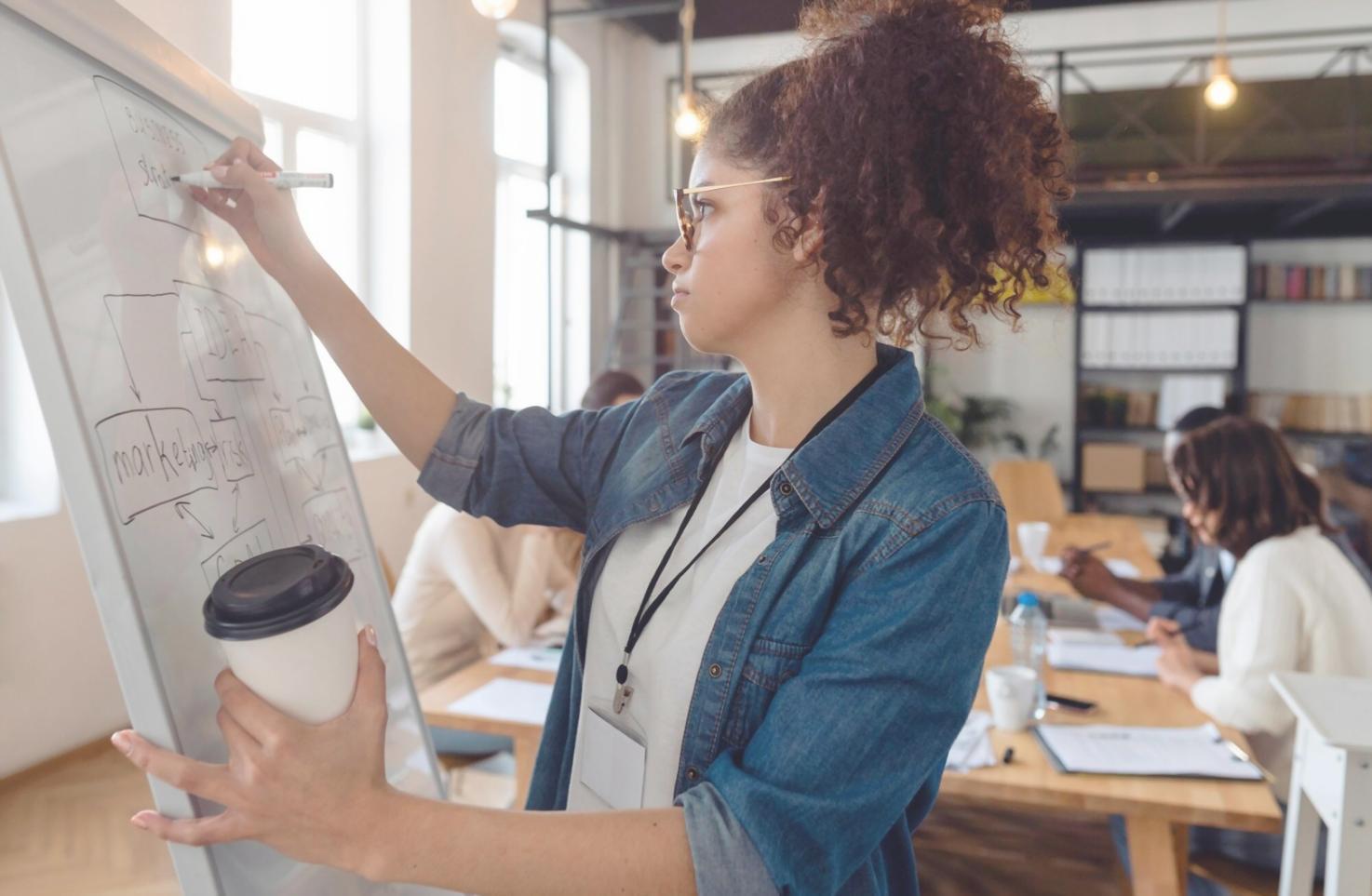 Session de formation en petits groupes